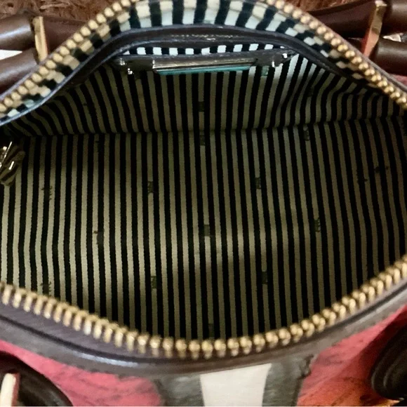 L.A.M.B. Red and Yellow ombré Rasta tote bag - Picture 5 of 12